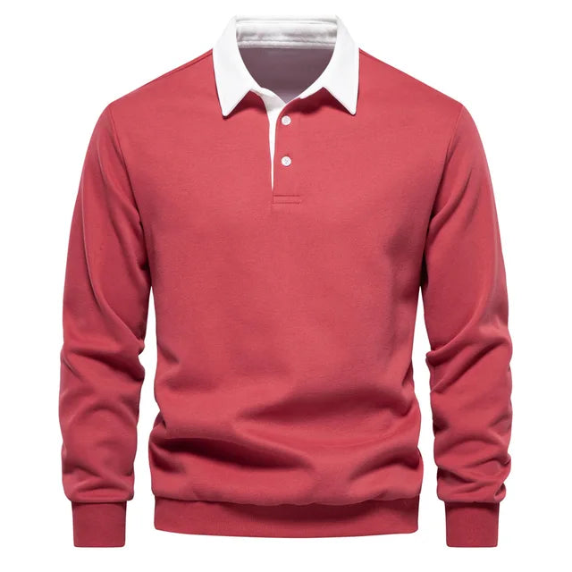 Mateo – the long-sleeve polo designed for every occasion