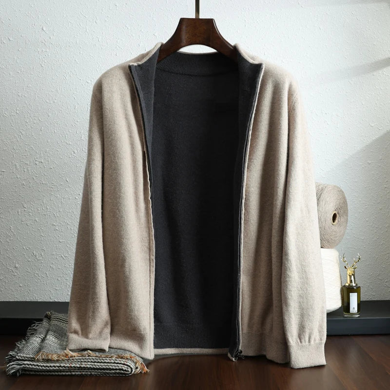Zip Cardigan | Open Front Design