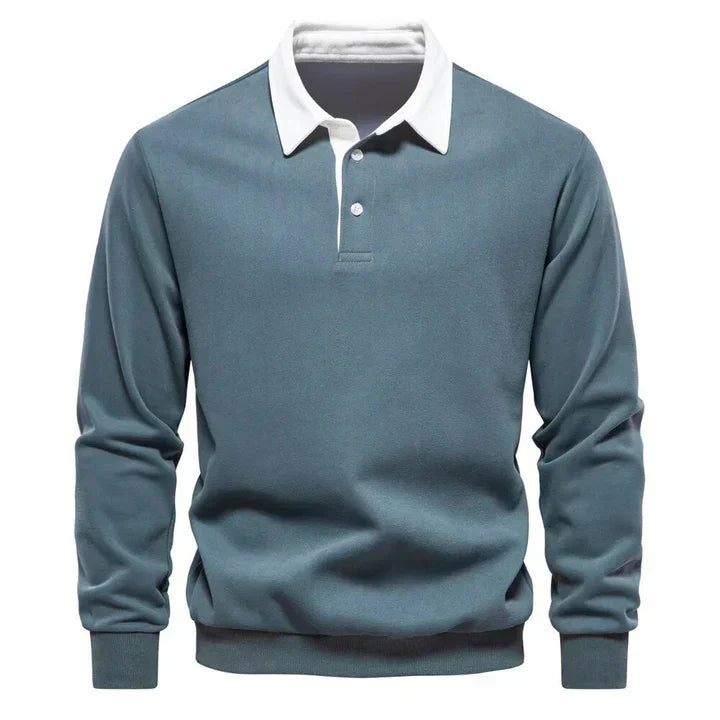 Mateo – the long-sleeve polo designed for every occasion