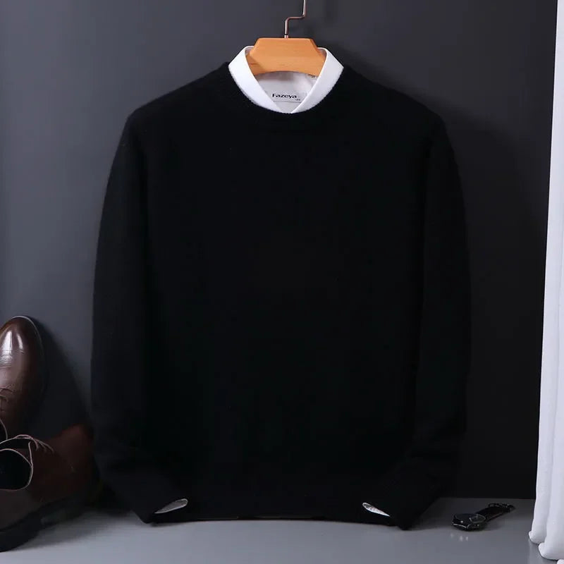 Crew Neck Jumper | Sweater Classic Long Sleeve
