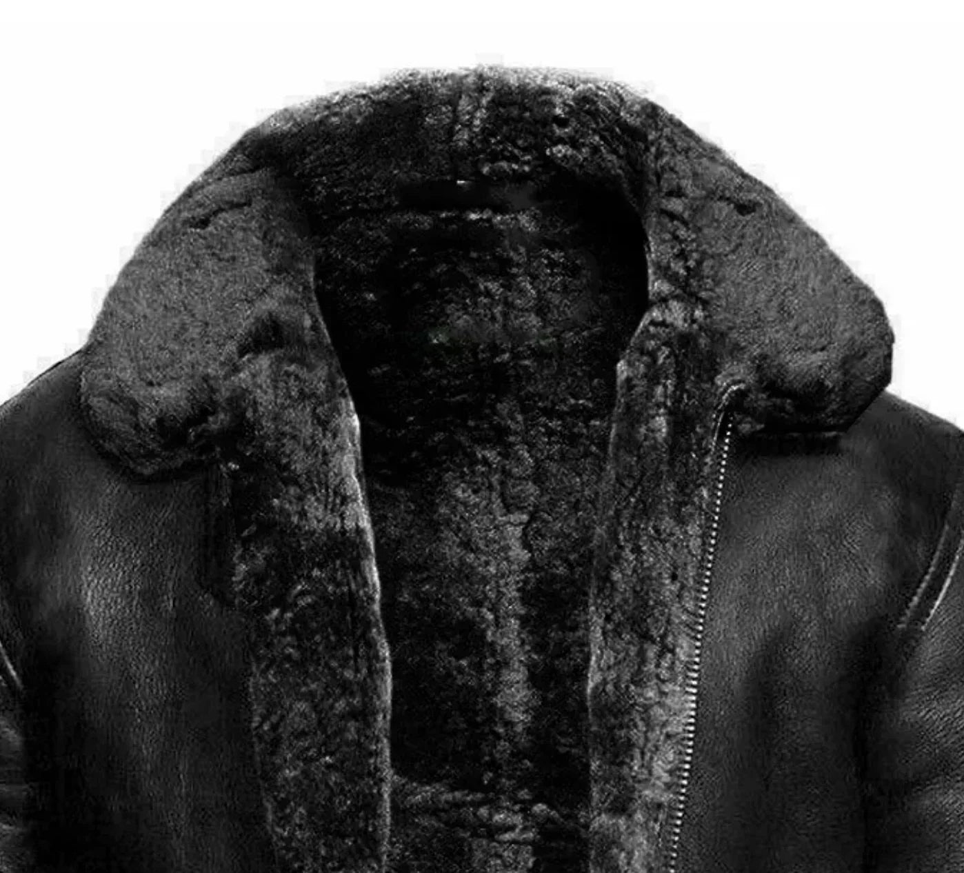 Shearling Jacket | Classic Zip Up Design