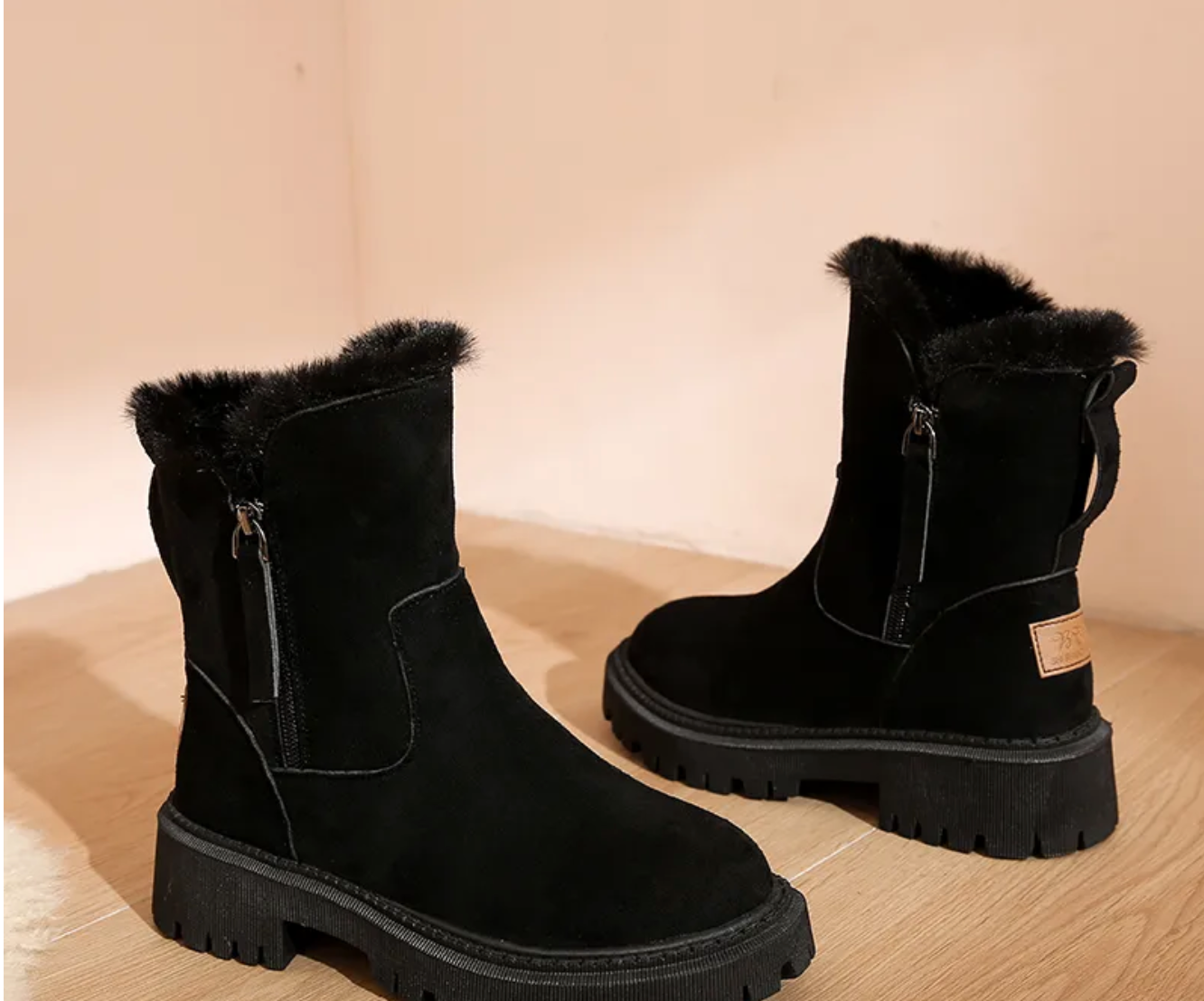 Winter Boots | Mid Calf with Warm Lining