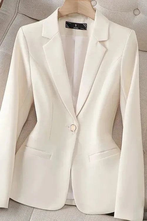 Blazer Jacket – Fitted Single Button