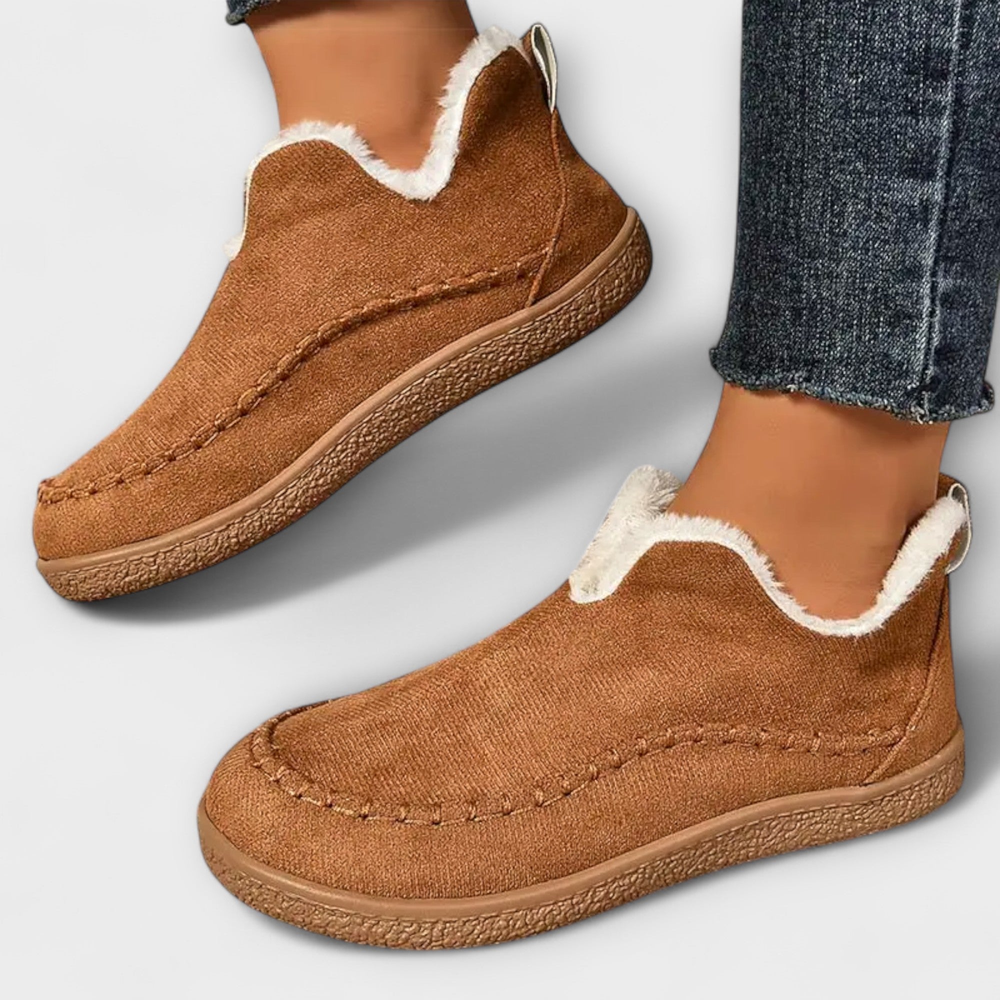 Ankle Shoes - Slip On Flat Sole