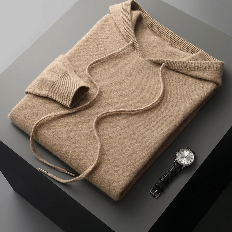 Pullover Hoodie - Relaxed Fit with Drawstring Hood