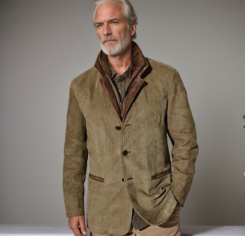 Blazer Jacket - Smart Casual with Lapel Collar