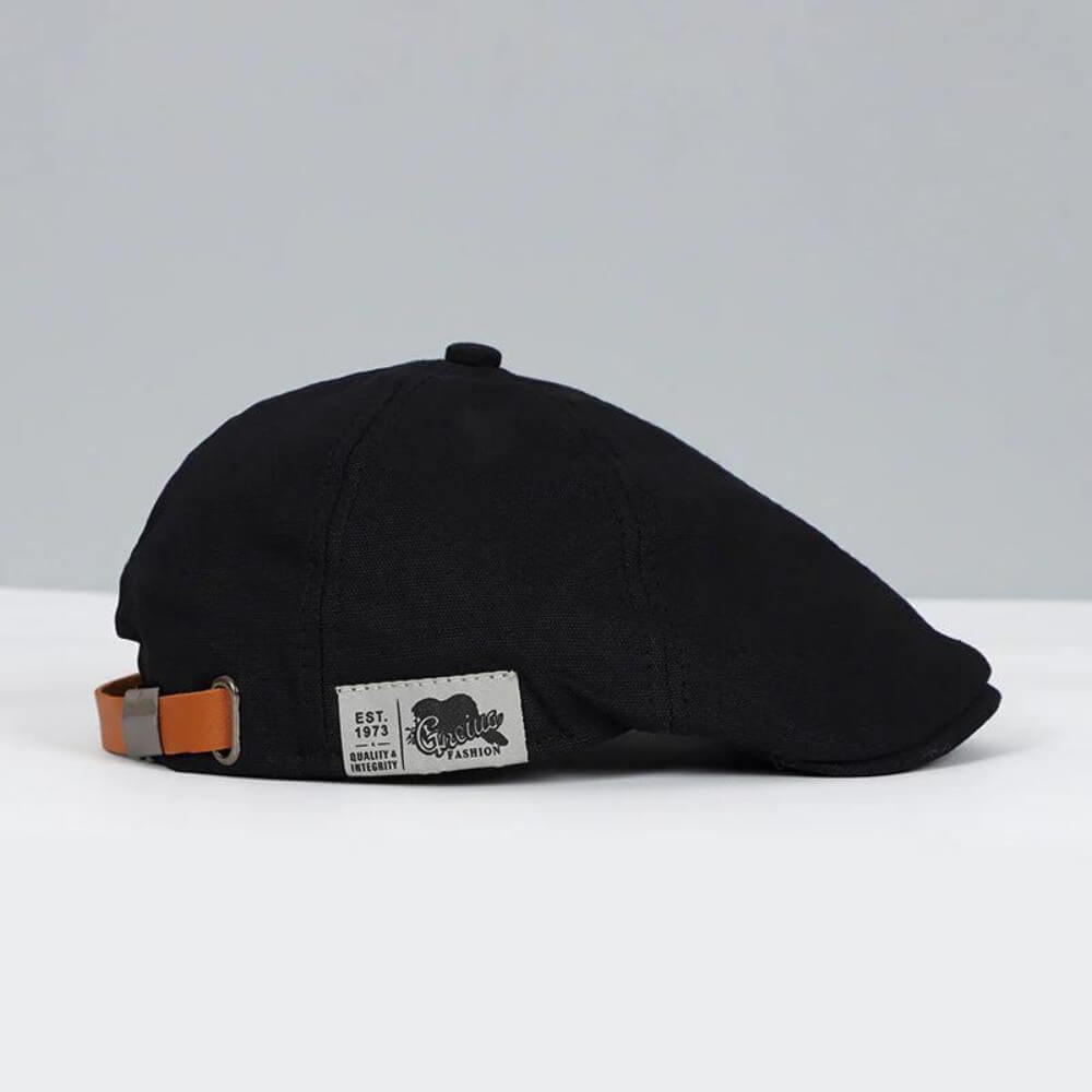 Flat Cap | Classic Newsboy Style with Adjustable Fit