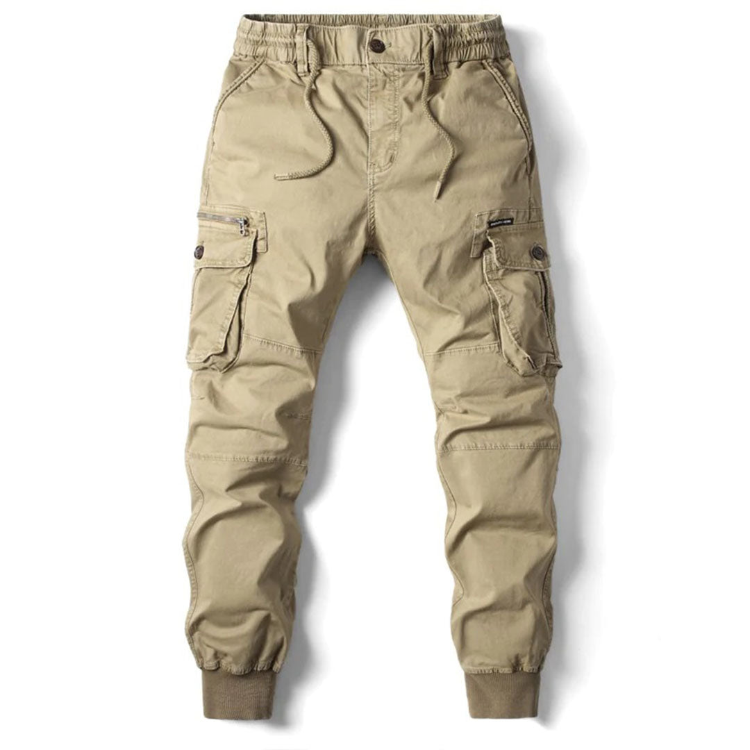 Cargo Jogger Trousers - Relaxed Fit with Utility Pockets