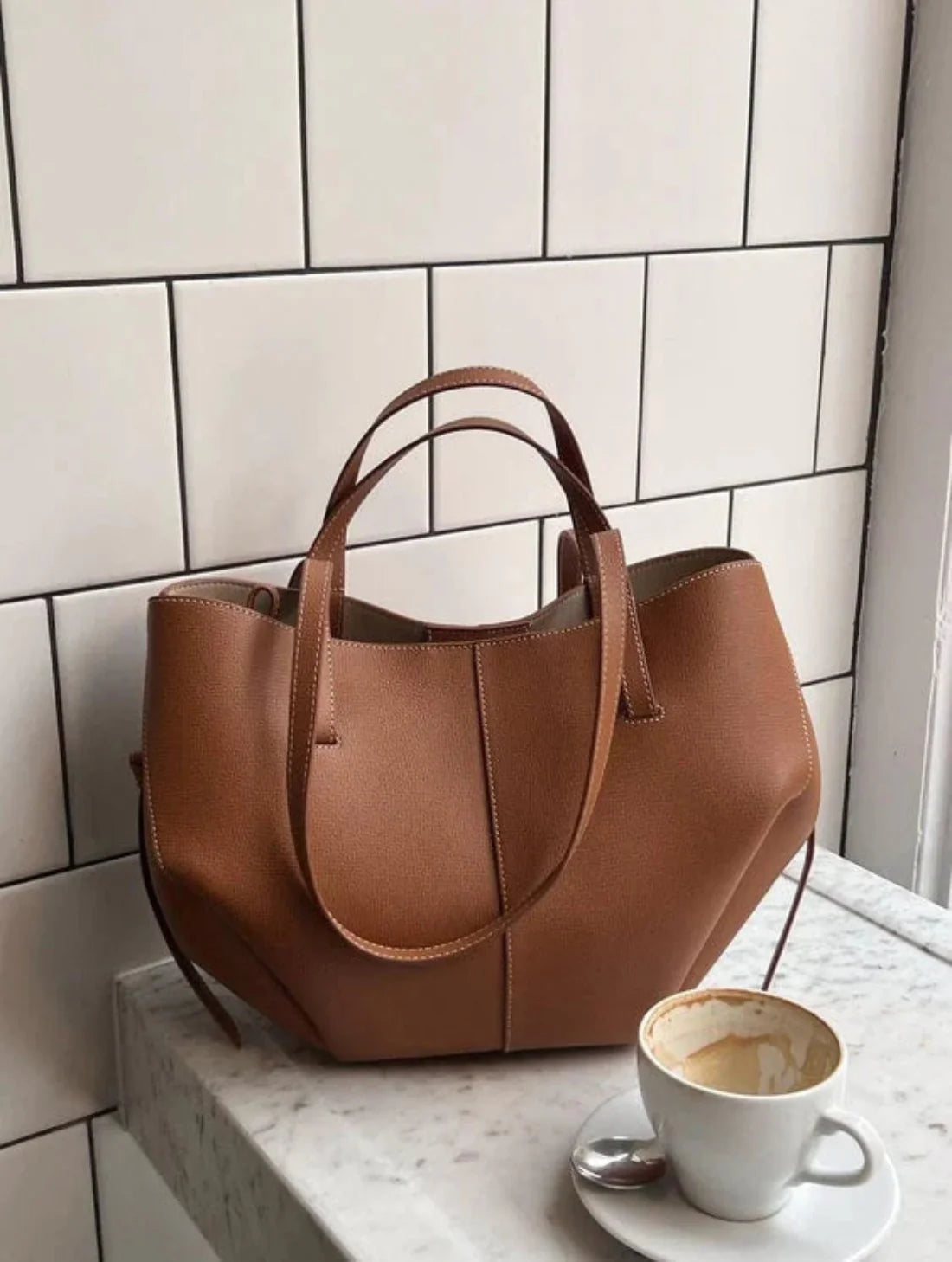 Tote Bag - Soft Shape with Double Handles