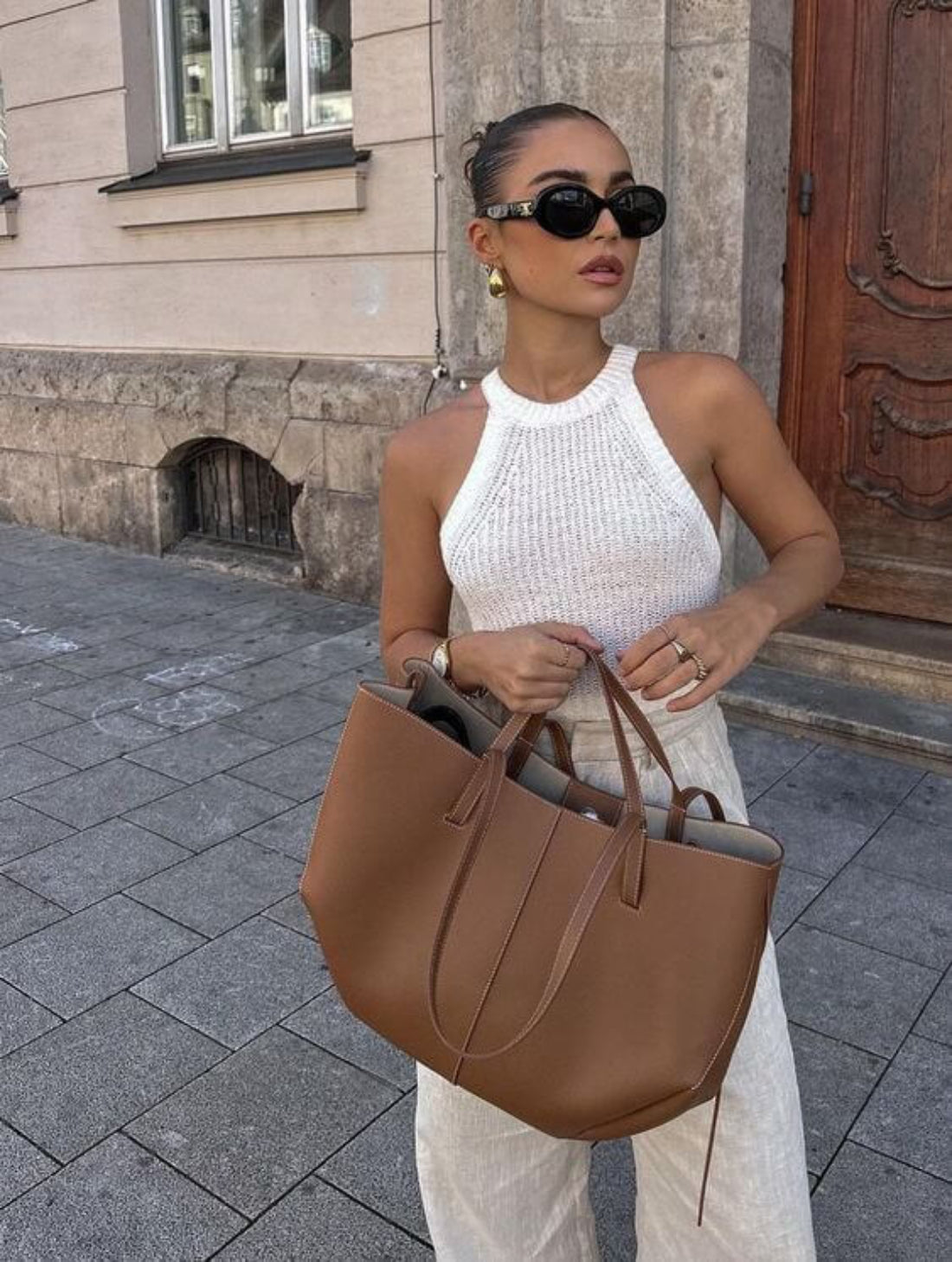 Tote Bag - Soft Shape with Double Handles