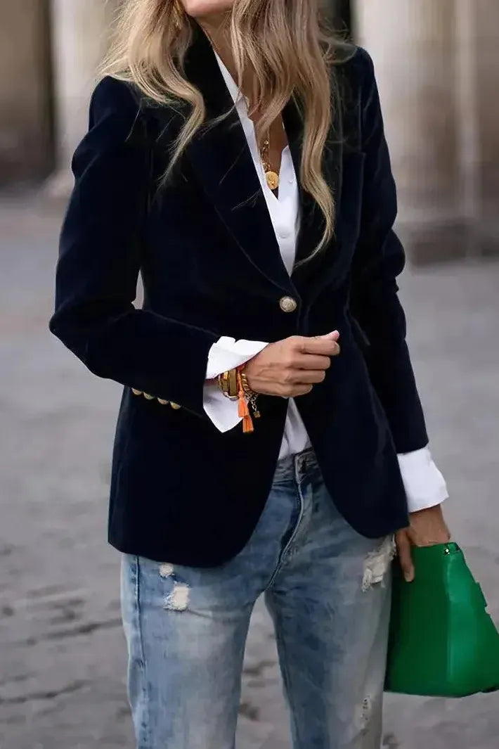 Blazer Jacket - Single Button Tailored