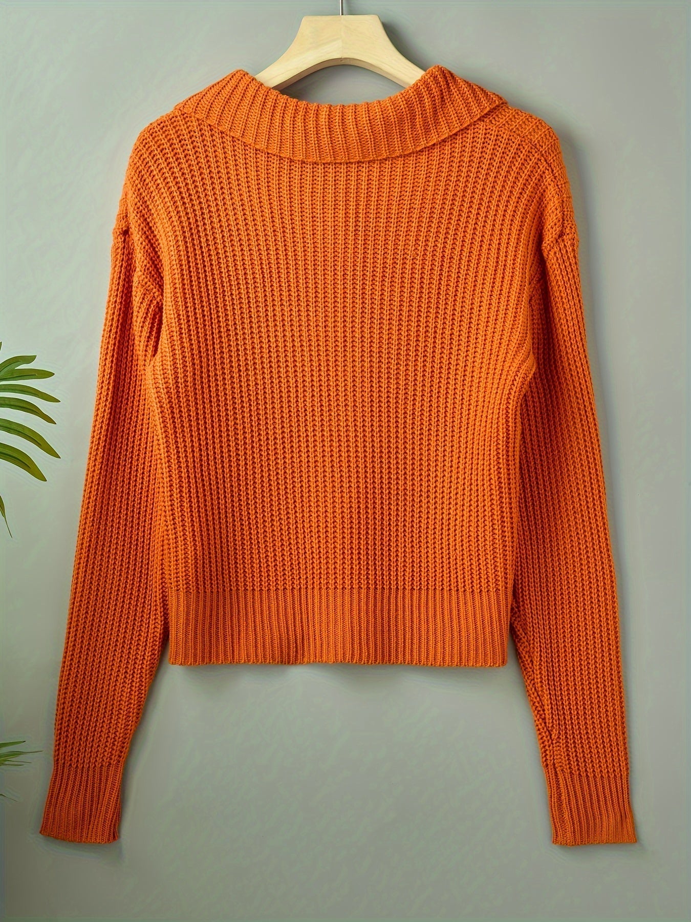 Cardigan | Oversized Fit with Large Button Detail