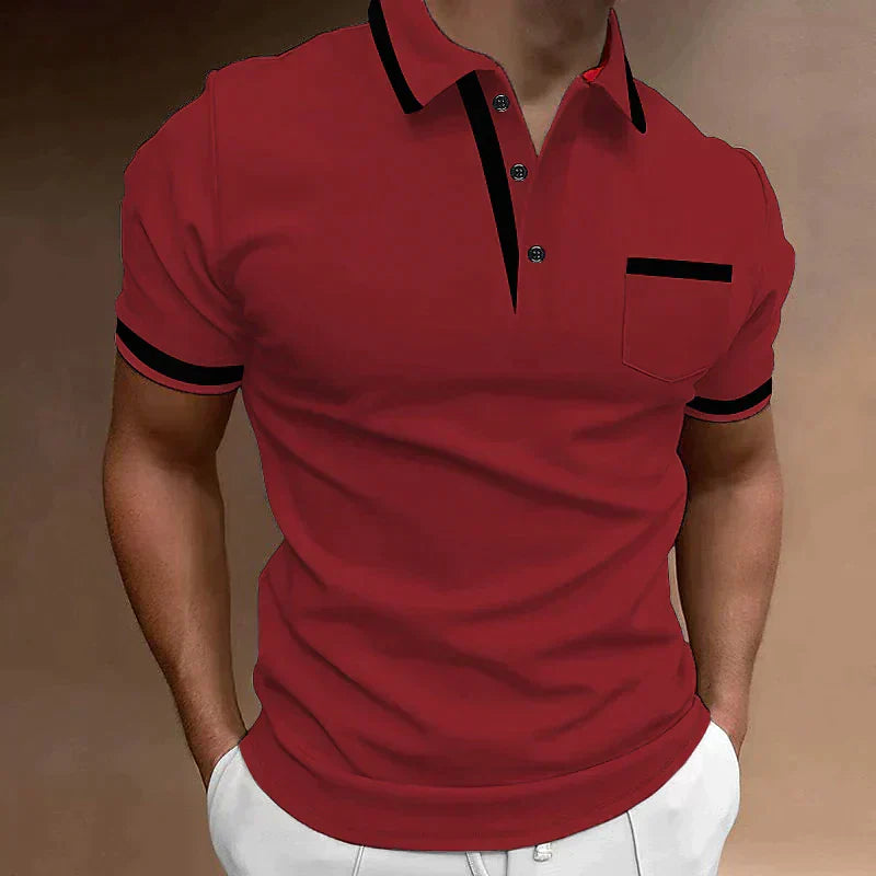 Men's Tight Casual Polo Shirt