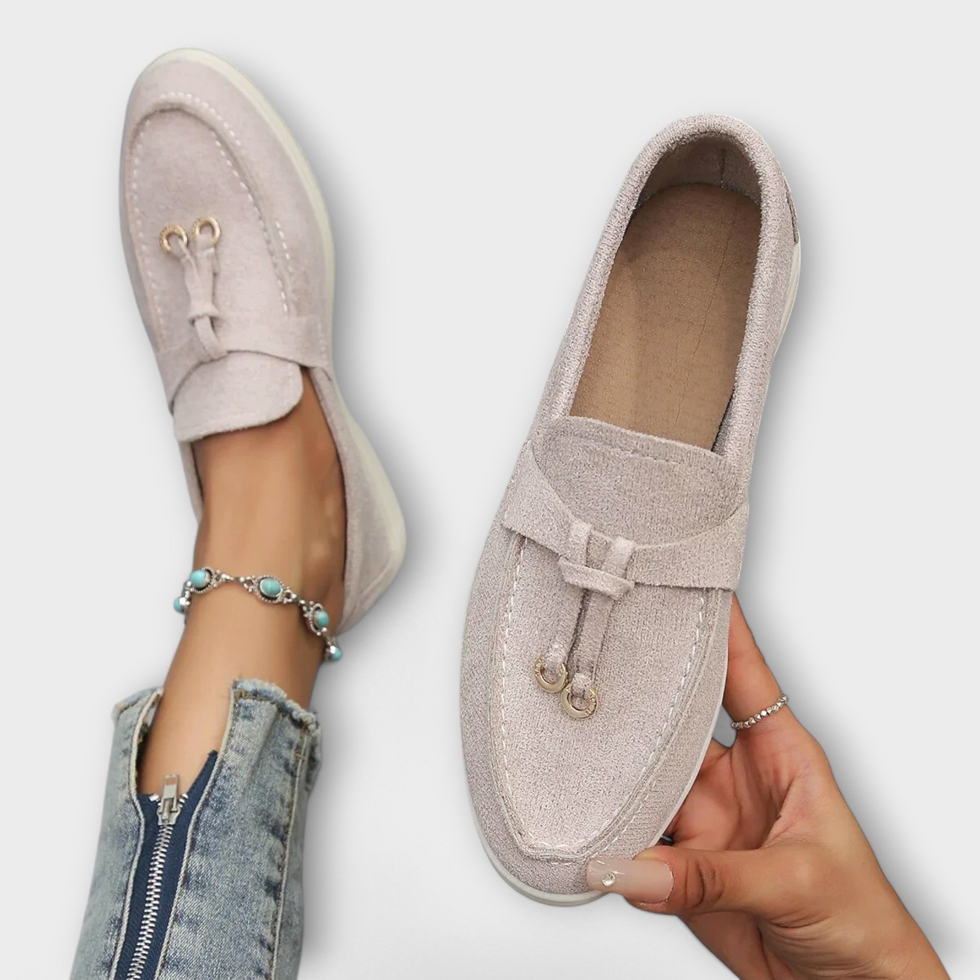 Loafers - Classic Slip On Flat Shoes