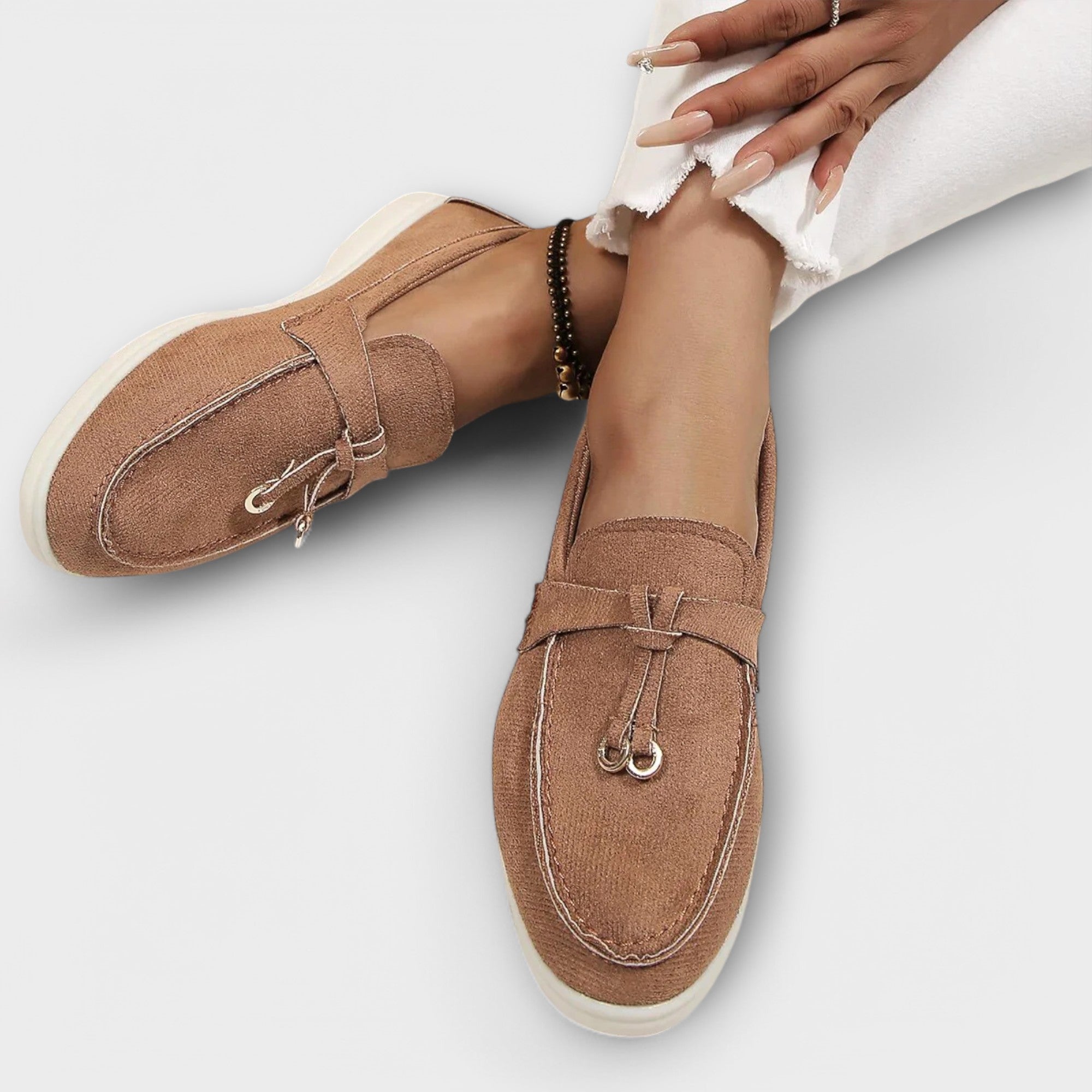 Loafers - Classic Slip On Flat Shoes