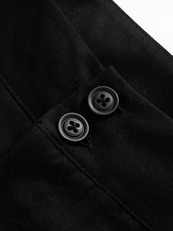 Women’s High Waist Wide Leg Trousers | Flared Loose Fit