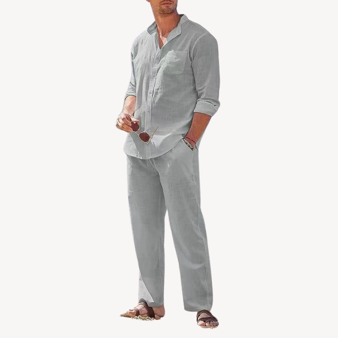 Men's Long Sleeve Coord Set