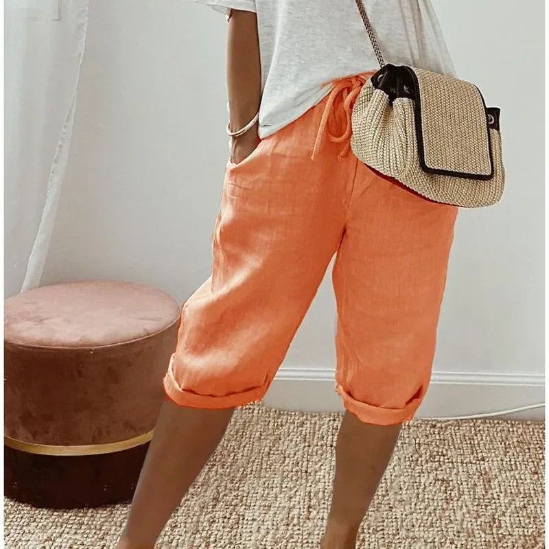 Women's Drawstring Walking Shorts