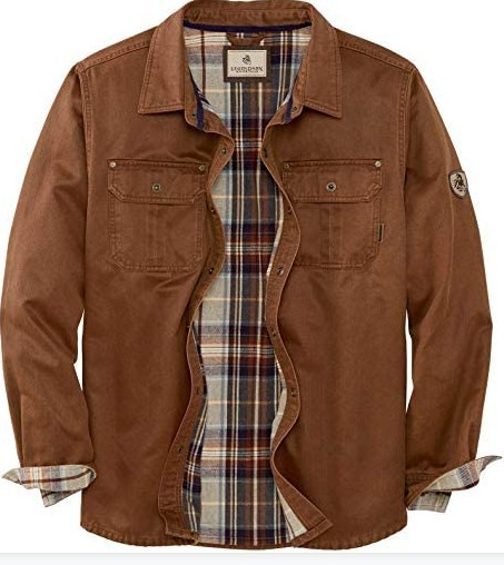 Trucker Jacket - Shirt Style with Lined Interior