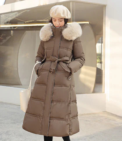 Frozy - a chic hooded winter coat