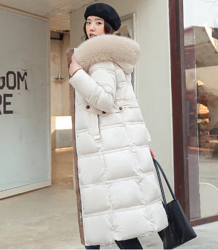 Frozy - a chic hooded winter coat