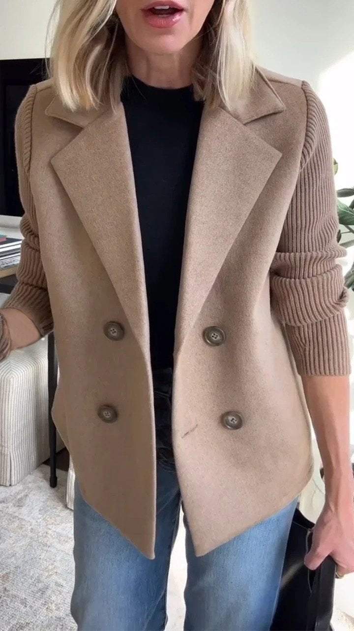 Double Breasted Blazer - Modern Relaxed Fit