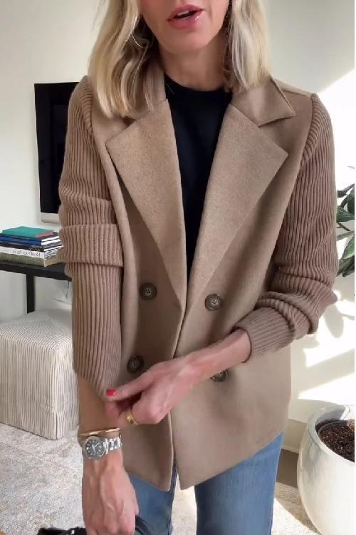Double Breasted Blazer - Modern Relaxed Fit