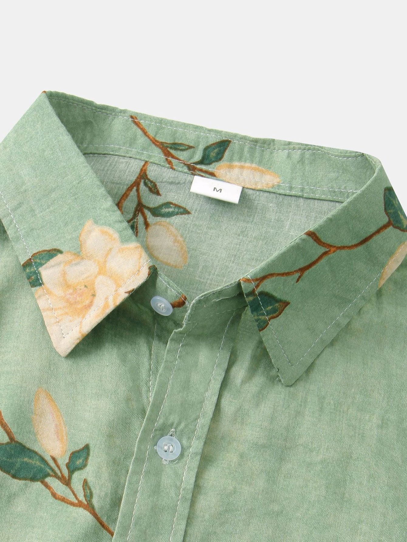 Men's Floral Short Sleeve Shirt