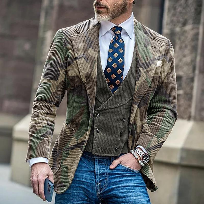 Blazer Army Jacket | Single Breasted Classic Fit