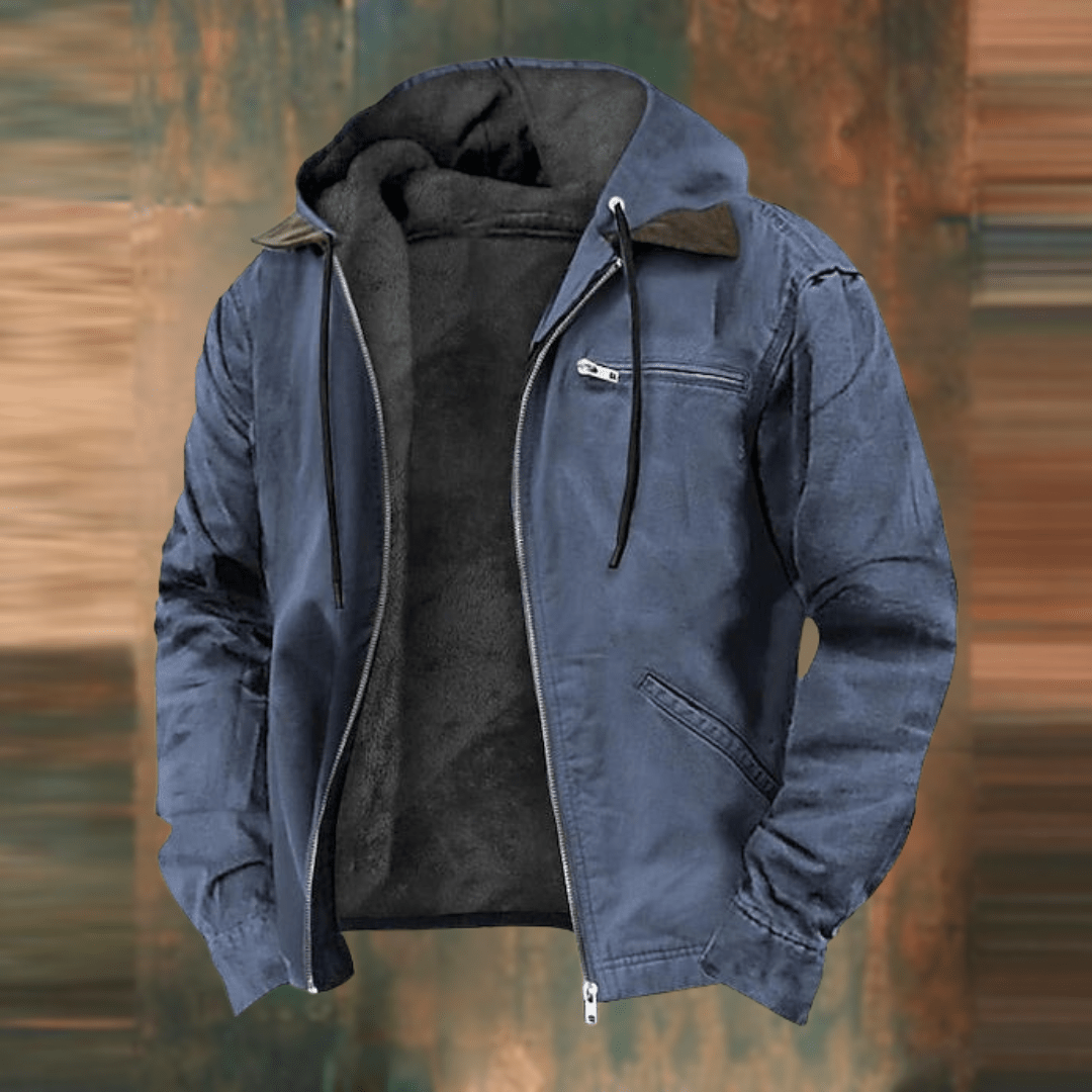 Hooded Jacket Zip | Up Design with Lined Interior