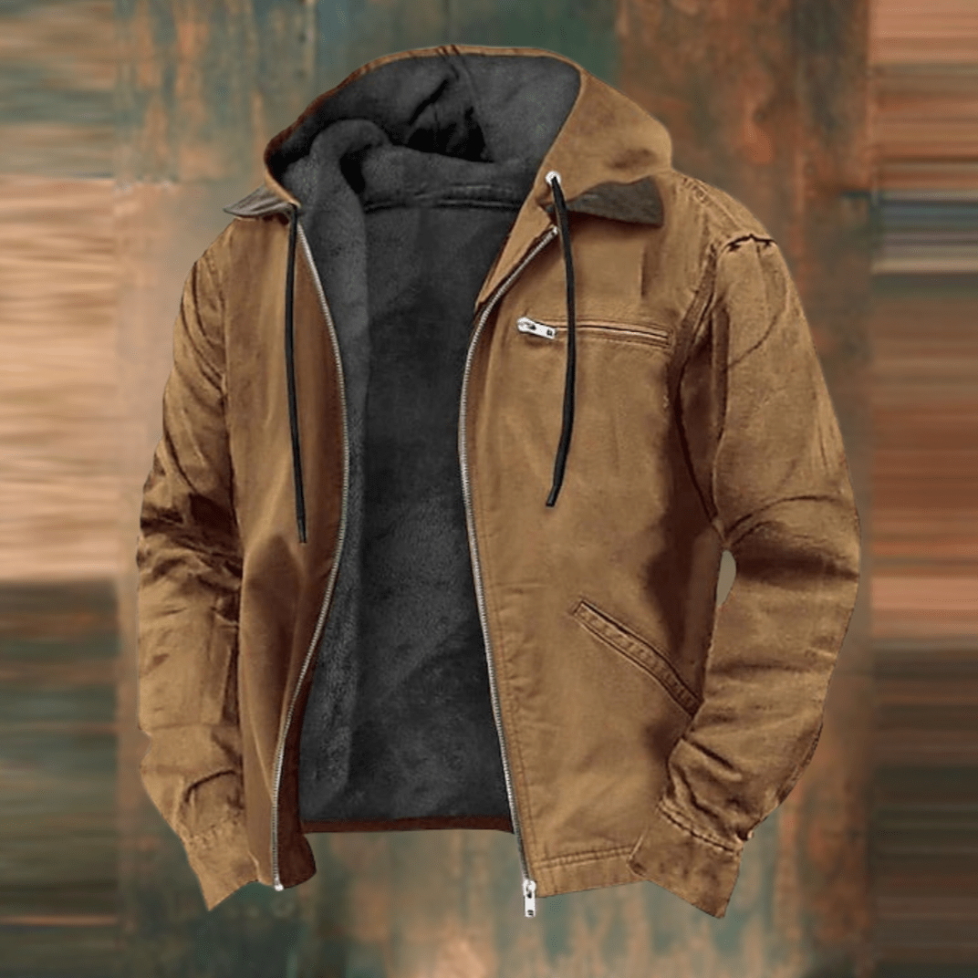 Hooded Jacket Zip | Up Design with Lined Interior