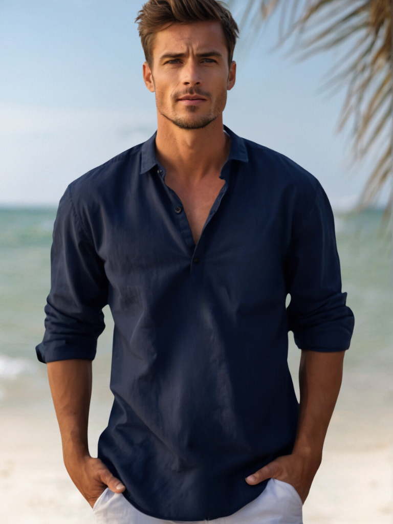 Men's Casual Beachwear Shirt