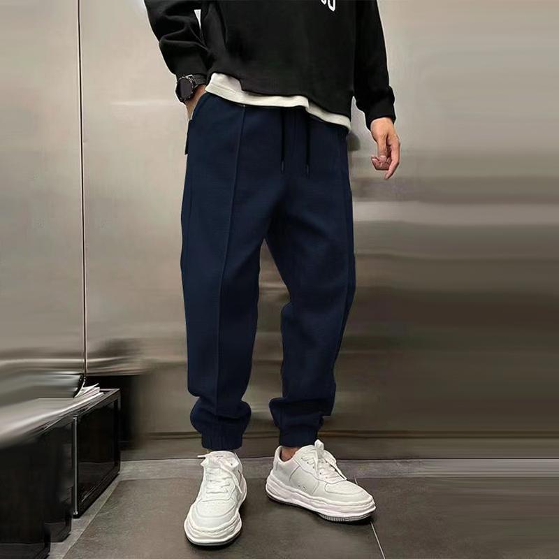 Relaxed Fit Joggers - Drawstring Waist