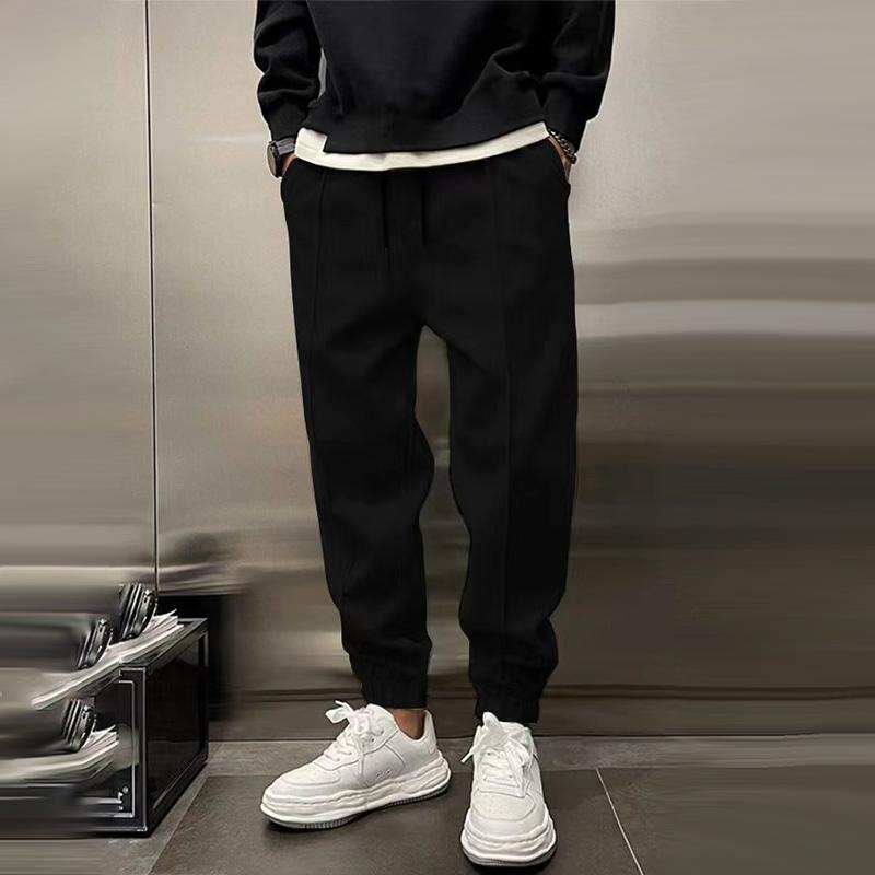 Relaxed Fit Joggers - Drawstring Waist