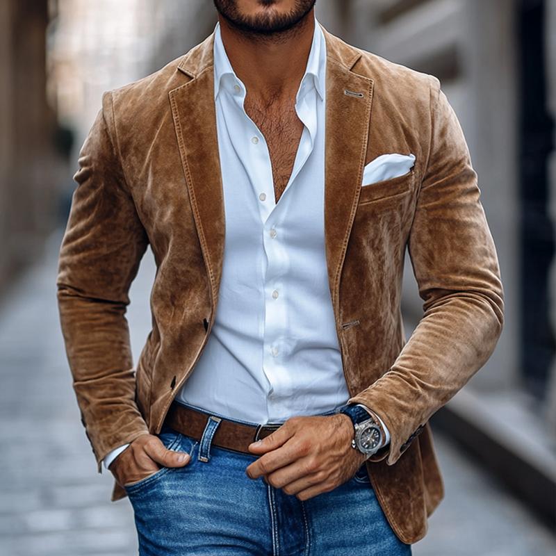 Casual Blazer - Modern Slim Fit Jacket