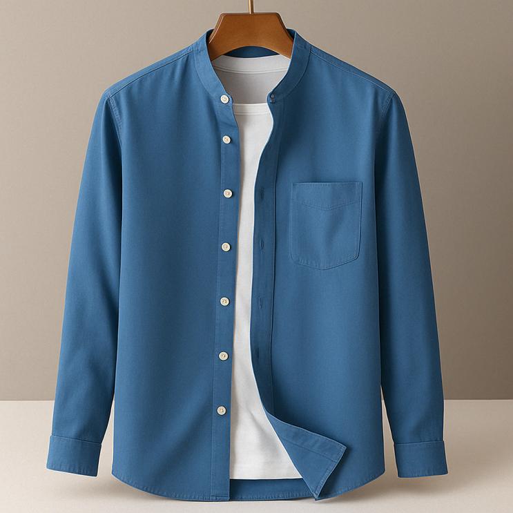 Button Collar Shirt | Long Sleeve