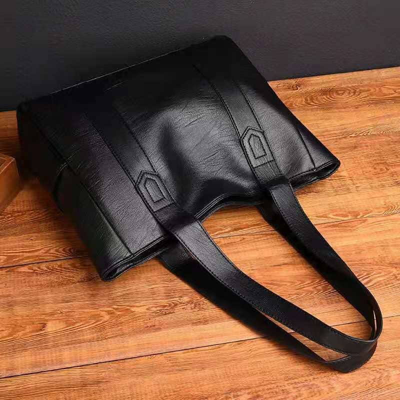 Shoulder Bag - Large Tote Style with Side Pockets